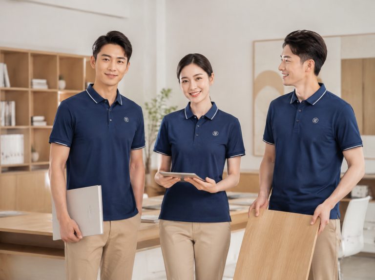 潮南区企业工作服T恤POLO衫
